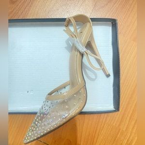 Brand new nude heels